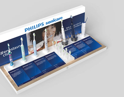 Philips Sonicare shelf display