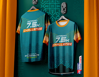Ramadan 7.5K Challenge । Matathon T-Shirt Design