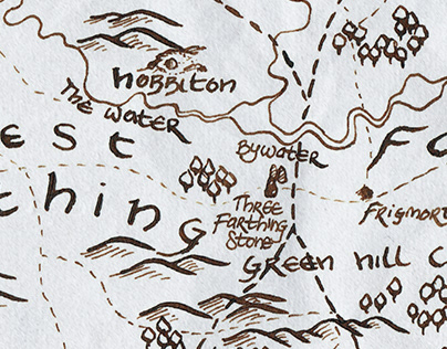Lord of the Rings - Middle Earth maps