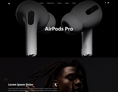 Landing Page - Airpods