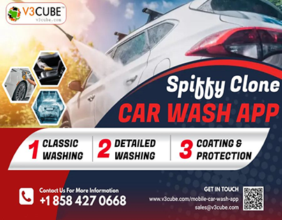 Spiffy Clone - on demand car wash app
