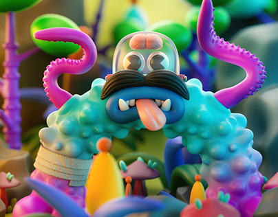 Project thumbnail - Colorful Monster