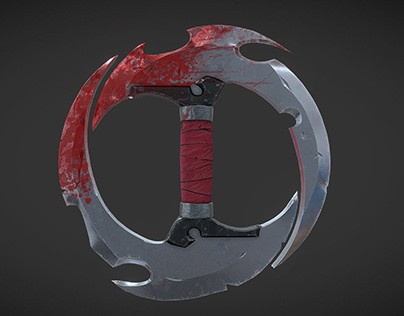 3D Game_Asset_ stylized Sword