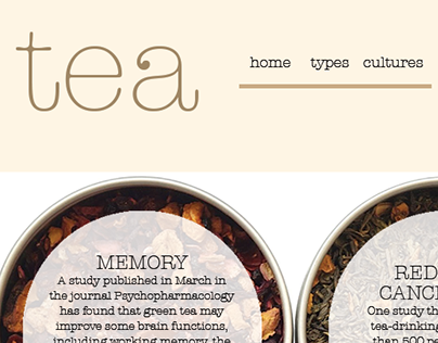 Tea Website