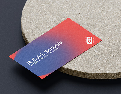 REAL Schools Business Card Design