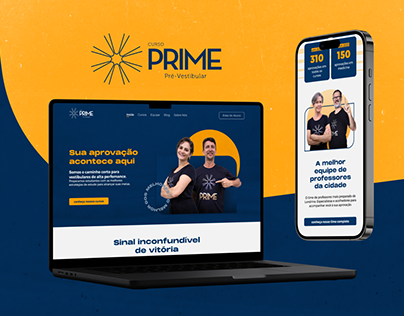 Curso Prime - Website (UI/UX)