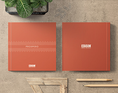 Project Brochure Design for Edison Prospero