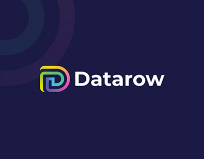 Data Share Company Logo Design Concept