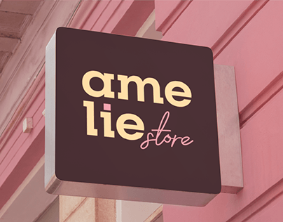 Project thumbnail - Amelie Store Brand Identity