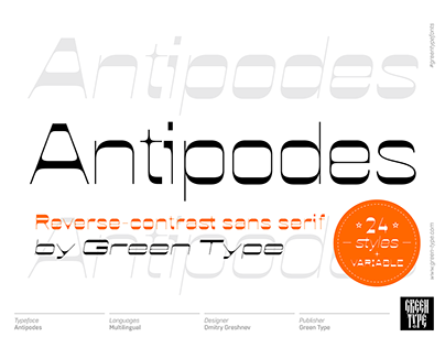 Antipodes typeface