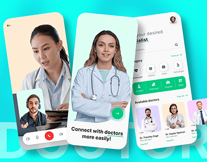 Doctor App design: Appointment App design