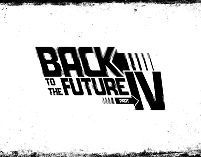 Back to the Future 4 logo concept