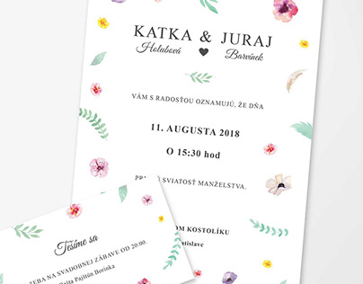 Wedding invitation | prints