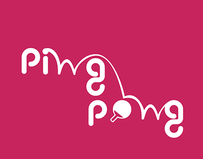 DAILY LOGO CHALLENGE - DAY 39 -MESSAGING APP- PING PONG
