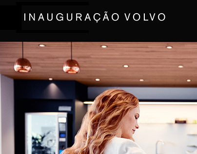 Convite inauguração Volvo
