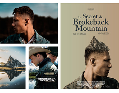 Photomontage - Affiche Brokeback Mountain