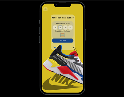 Shoe Mobile App-UI Design Inspiration