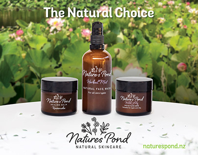 Nature's Pond Brand Identity and Packaging