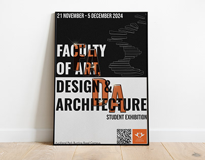 FADA Exhibition Poster Design 2024