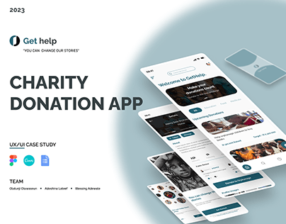 Get Help - A charity Donation App (Case Study)