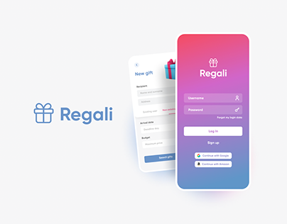 UX & UI Design | Regali App