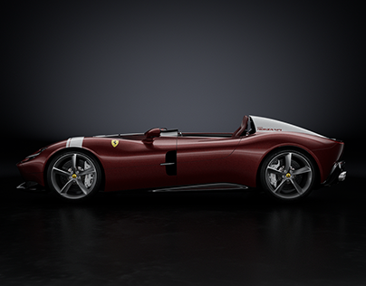 Project thumbnail - Ferrari Monza SP1 | CGI