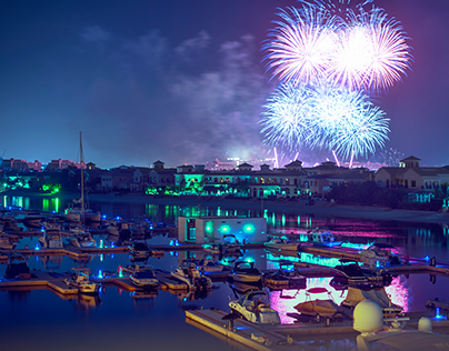 NYE Fireworks - Dubai 2018