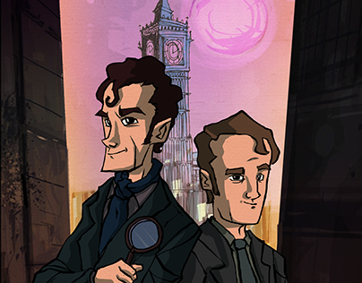 Sherlock Holmes - ilustrated book