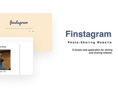 Finstagram: Photo-Sharing Website
