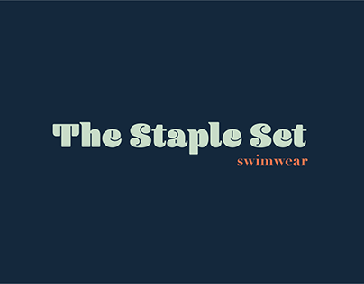 Project thumbnail - The Staple Set Swimwear