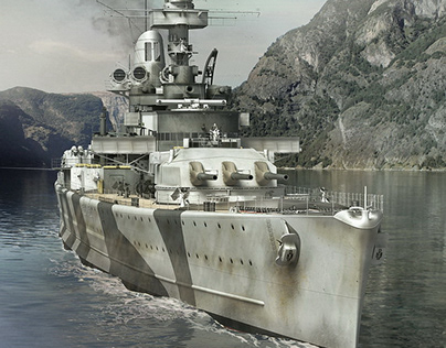 German heavy cruiser Lützow