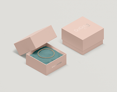 Jewelry Box Mockup - Product Photography