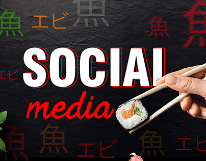 Social media - Sushi Restaurant