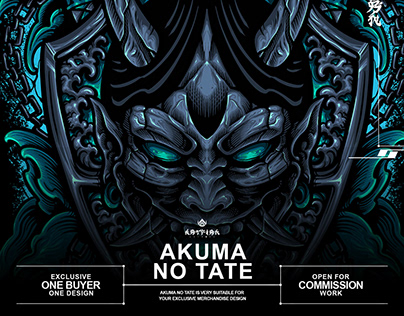 AKUMA NO TATE ( Design For Sale )