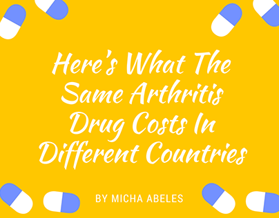 What the Same Arthritis Drug Costs Around the World