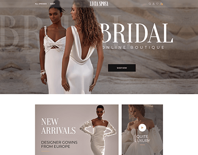 LUCIA SPOSA - Wedding agency website
