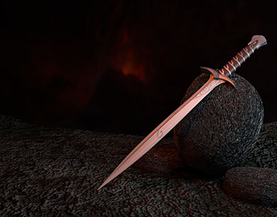 Sword,The Lord of the Rings,Máster Básico Maya