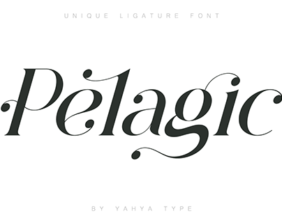 Pelagic Bird - Unique Ligature Font