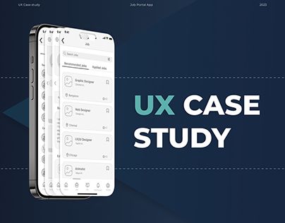 UX Case Study - Job portal
