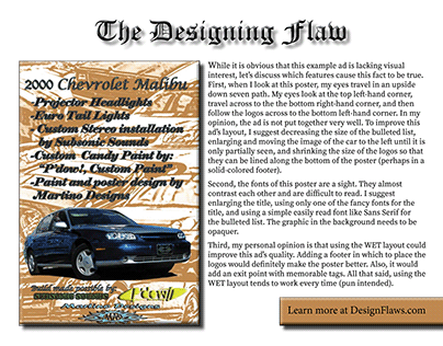 The Designing Flaw