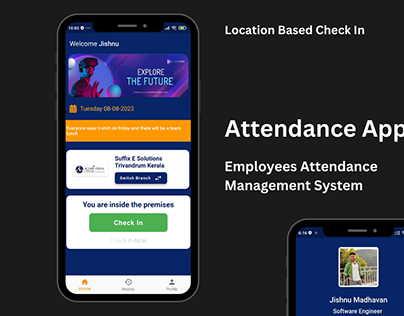 Attendance App Location Based attendance system
