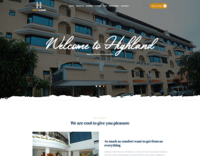 Website for Highland Hotels & Resorts