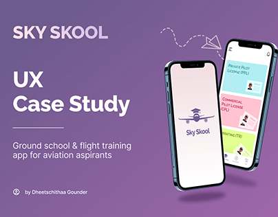 Sky Skool - UX Case Study