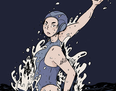 Water polo comic