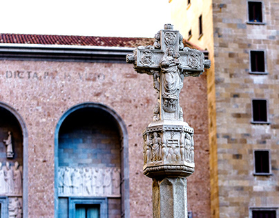 Cross Monastery of Montserrat - Catalonia