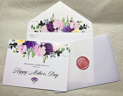 Harry Winston Mother's Day Card