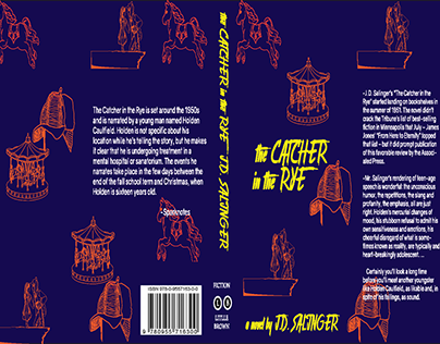 Book Cover Design "The CATCHER in the Rye"
