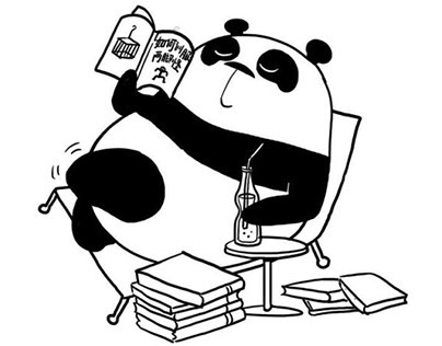 T Panda on World Reading Day