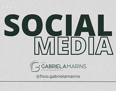 Social Media - Gabriela Marins Fisioterapia