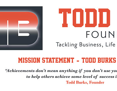 Todd Burks Foundation 6 ft. Table Cloth